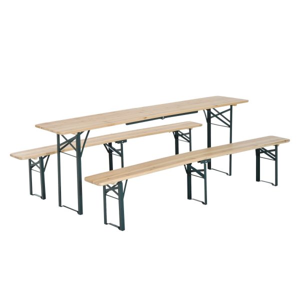 Conjunto de Mesa y 2 Bancos
